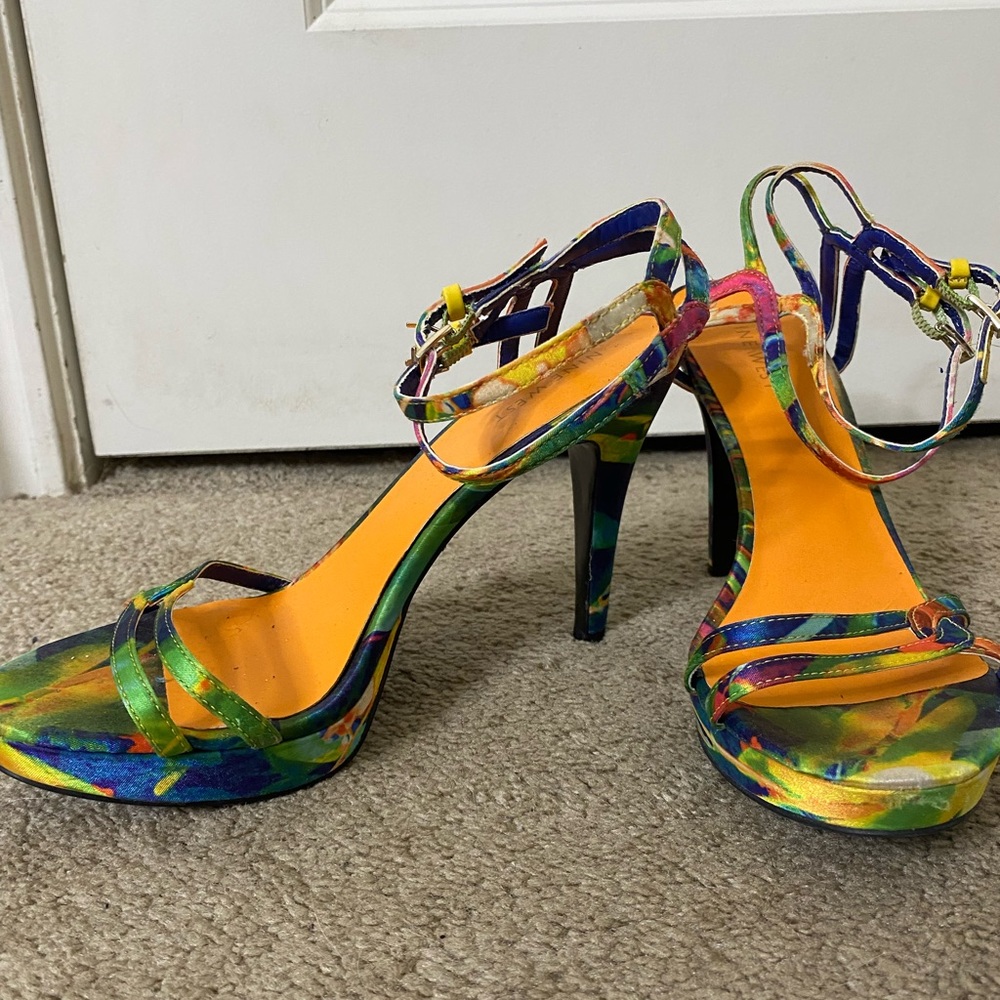 Nine West Strappy Pumps